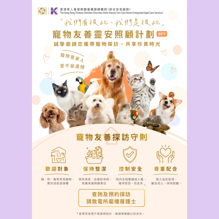 寵物友善Poster (畫布 (風景))